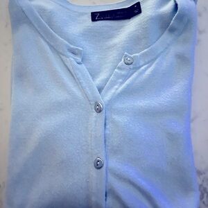 Wmns NY&Co lightweight Spring cardigan size M sky blue